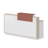 Memphis Wooden Office Reception Counter Desk - Gavisco Office Furniture